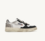 Zapatillas Autry vintage blanca negra plata